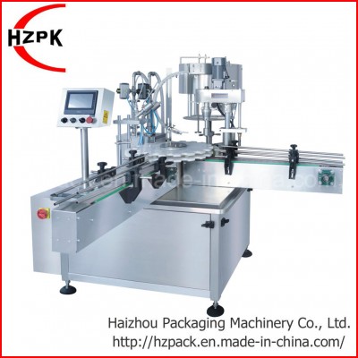 Auto Liqiud Paste Filling Capping Machine/ Capper Filler Packaging Equipment Hzgx-2D